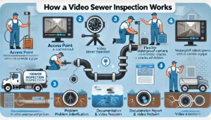 sewer inspection diagram